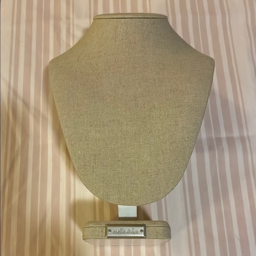 Elegant Beige Jewelry Display Stand- Stella & Dot